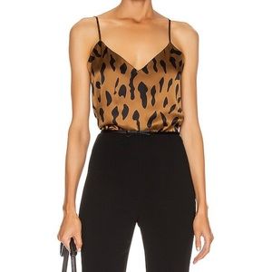 L’AGENCE Jane spaghetti strap top NWOT